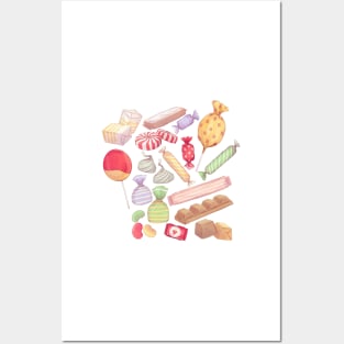 Sweets Posters and Art